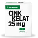 Dietpharm Cink Kelat  25 mg  60 kapsula