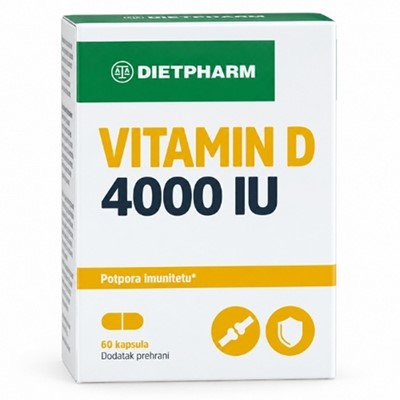 Dietpharm Vitamin D 4000 IU – 60 kapsula