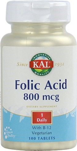 Folic Acid 800 mcg 100 tableta