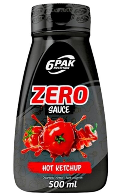 Zero Sauce 400ml hot ketchup