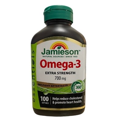 Jamieson Omega-3 Extra Strength 100 kapsula