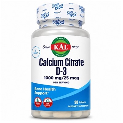 KAL Kalcij Citrat D-3 90 tableta