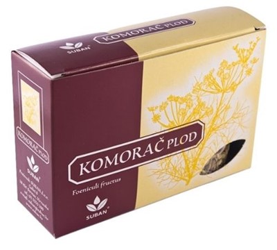 Suban Komorač Plod - Foeniculi Fructus
