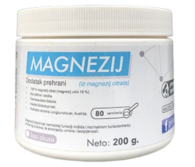 Magnezij Citrat 200g Proteos