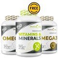 Omega 3 180 caps + Vitamins & Minerals 90 tbl. GRATIS