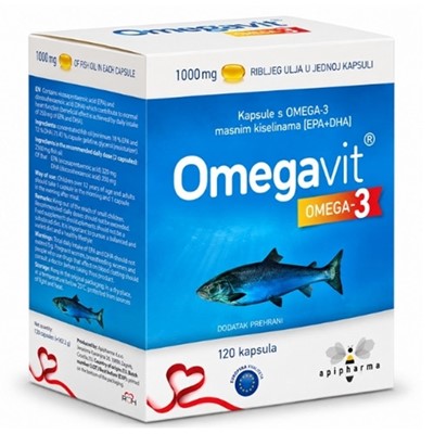 Omegavit  Omega 3 120  kapsula