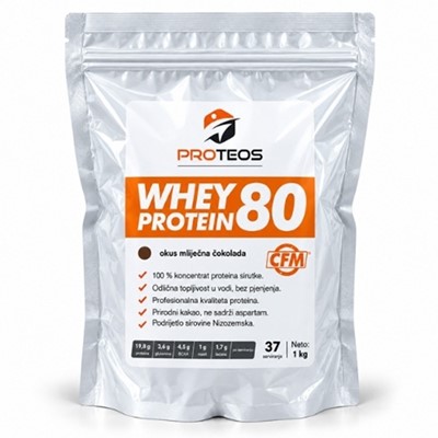 Proteos Whey Protein Concentrate 80