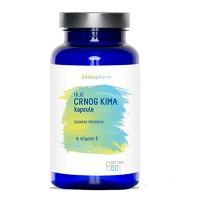 Sensapharm Ulje Crnog Kima + Vitamin E 60 kapsula