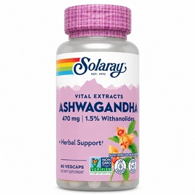 Solaray Ashwagandha 470 mg 60 kapsula