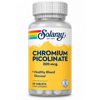 Solaray Krom Pikolinat 50 tableta