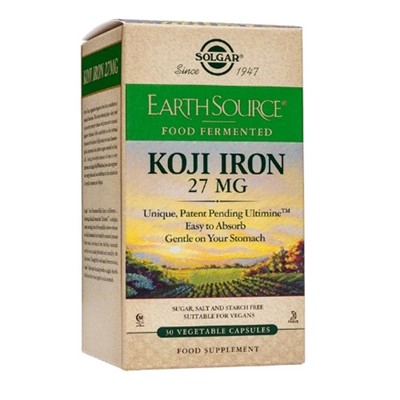 Solgar Koji Iron 27 mg 30 kapsula