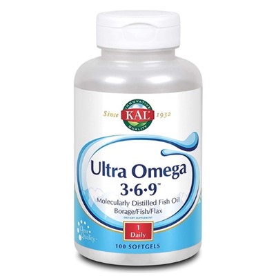 KAL Ultra Omega 3-6-9  100 kapsula