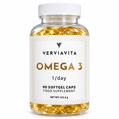 Verviavita Omega 3 90 kapsula