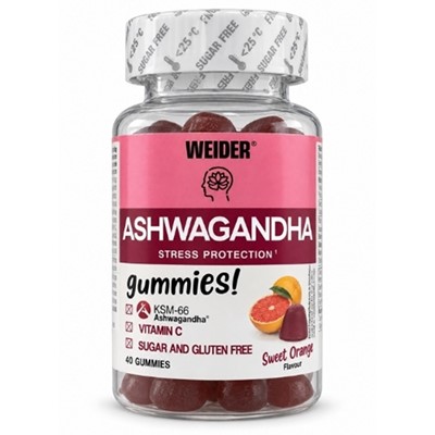 Weider Ashwagandha Gumeni Bomboni 40 bombona