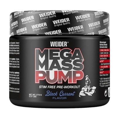 Weider mega mass Pump 270g