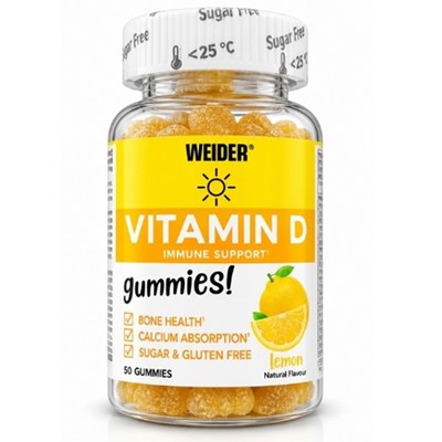 Weider Vitamin D Gumeni Bomboni 50 bombona